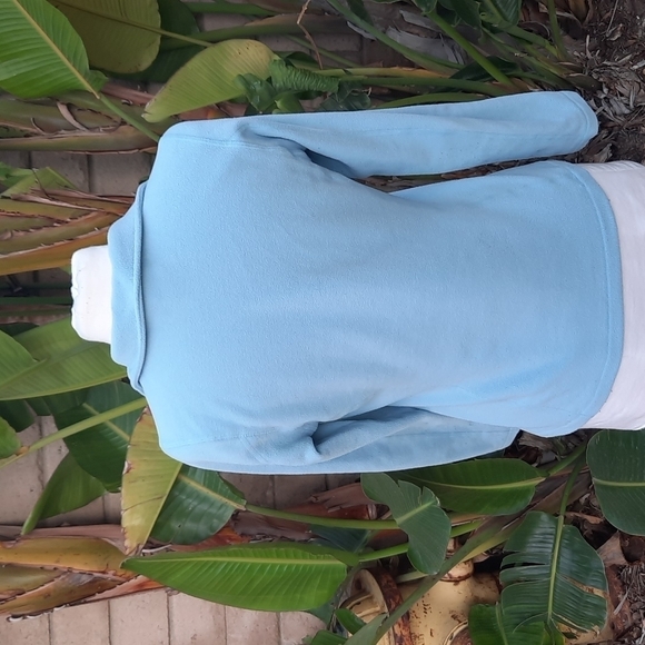 Patagonia light blue extra small lightweight fleece quarter zip pullover - Picture 4 of 10